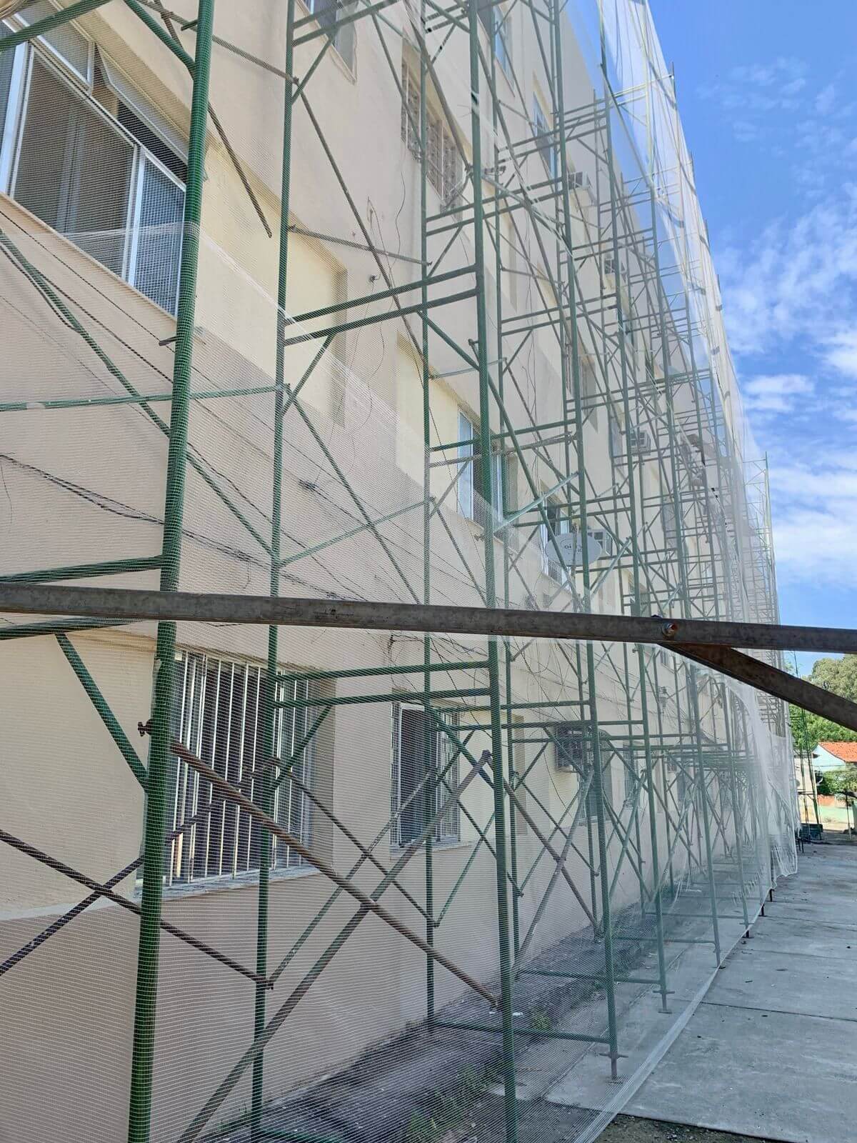 Obra de recuperação – Conjunto residencial Rio de Janeiro